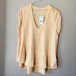 We the free by free people short sleeve top NWT